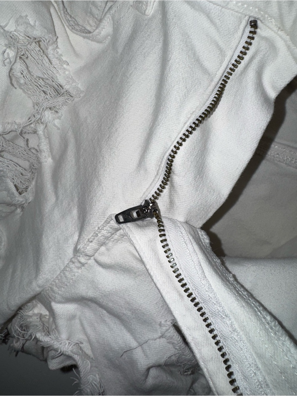 Distress High Rise Shorts - Picture 8 of 8